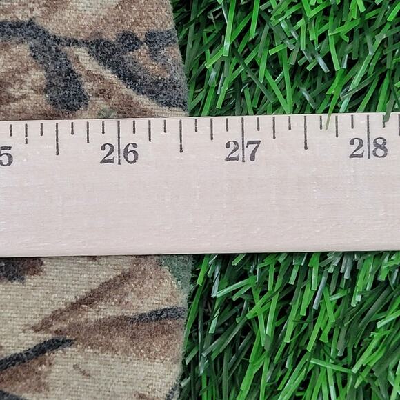 Vintage 80s Realtree Camo Button Shirt XL/2XL 26x29 Baggy - Picture 9 of 10